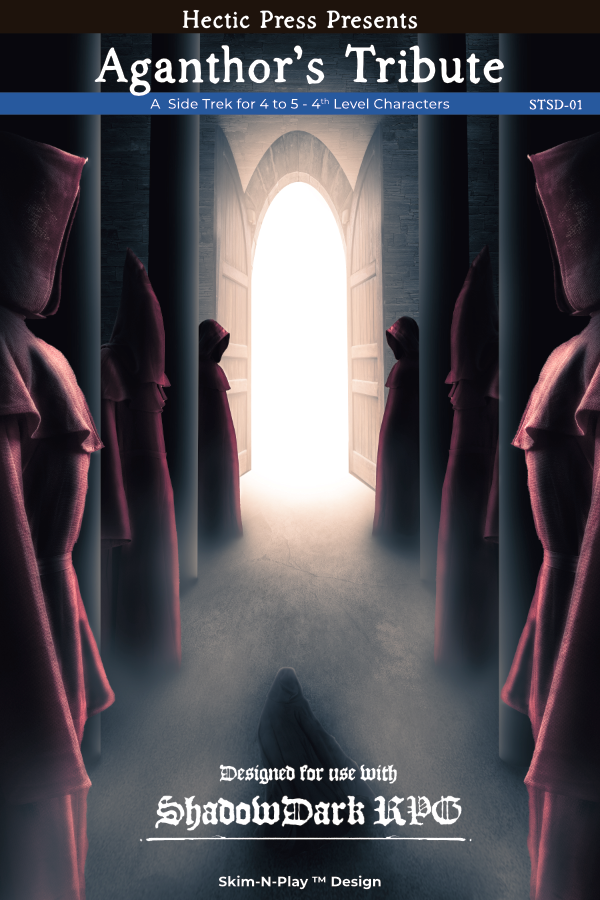 Cover of the Aganthor's Tribute book and link to the online marketplace to purchase it.